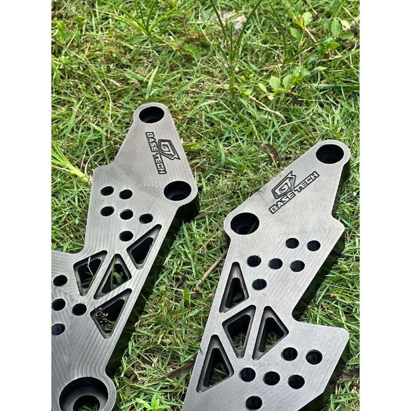 BREKET ADAPTOR MX KING 2END GEN 3 anodize hitam
