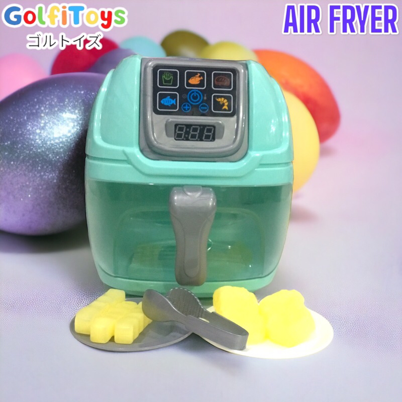 Mainan Power Air Fryer Mainan Anak Oven Mainan Anak Kecil