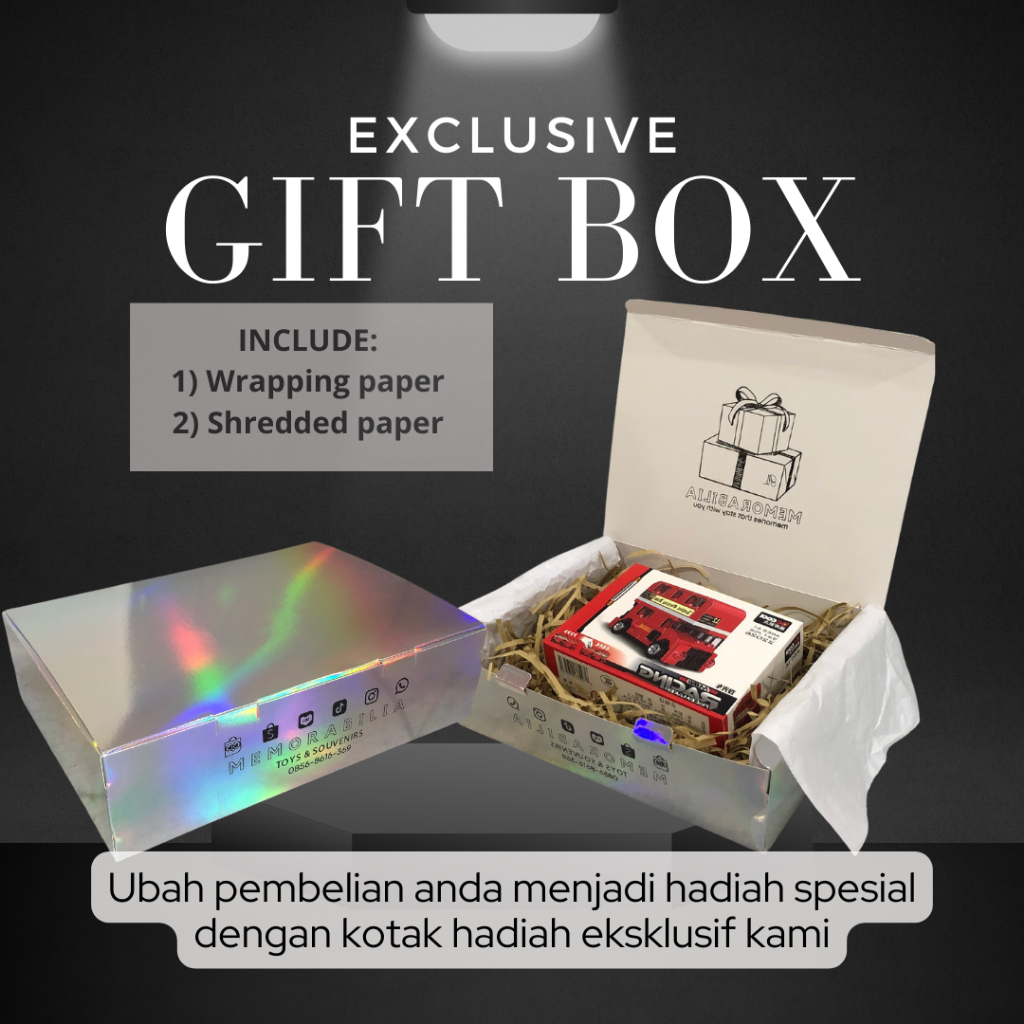 

Gift Box Special Pemberian Kotak Kado Hadiah Exclusive Opsional Tanpa Sticker Hologram