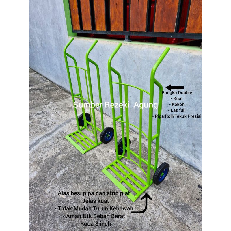 trolley roda 2 / troli roda 2 / trolley angkut barang / troli angkut barang /  Lori barang / trolley