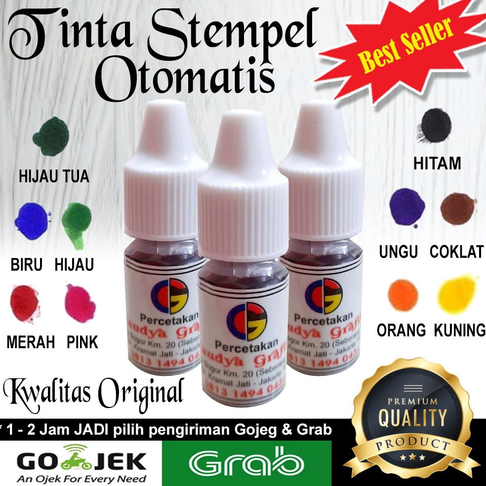 

KODE V24A Tinta Stempel Flash 5ml Original