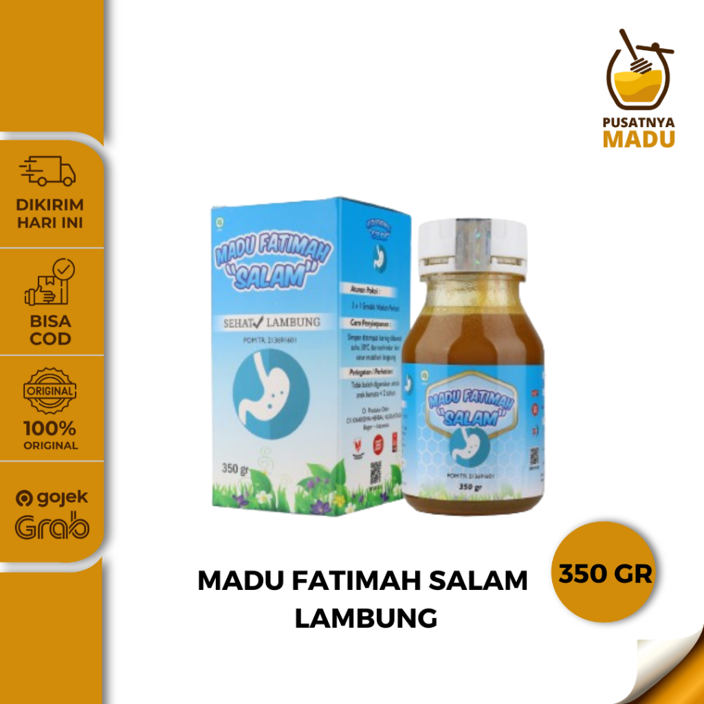 

Madu Salam Fatimah - Maag Sehat Lambung Salam Plastik - 350gr