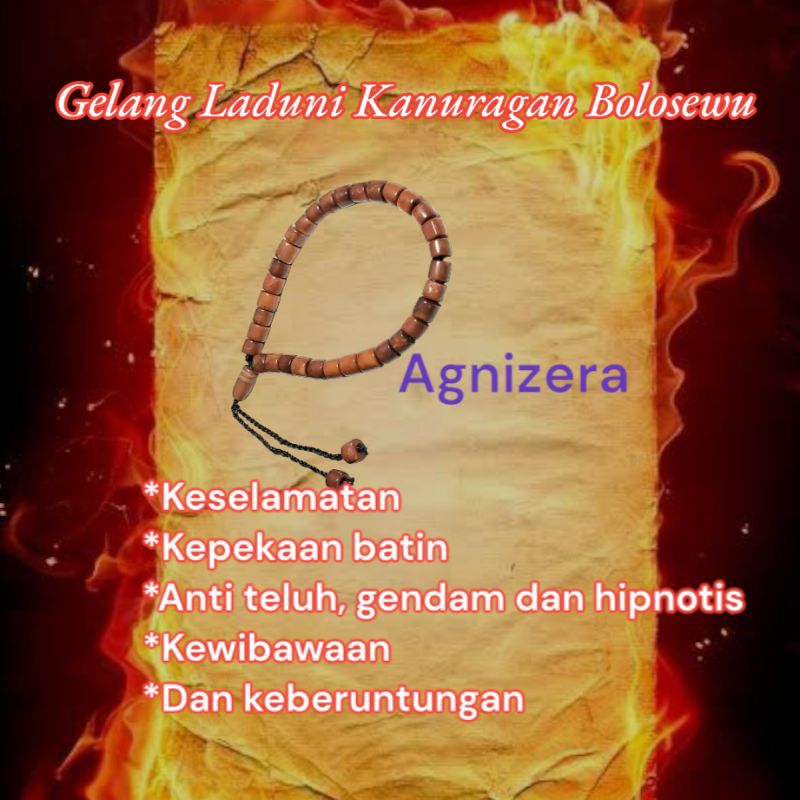 GELANG KAYU LADUNI KANURAGAN BOLOSEWU