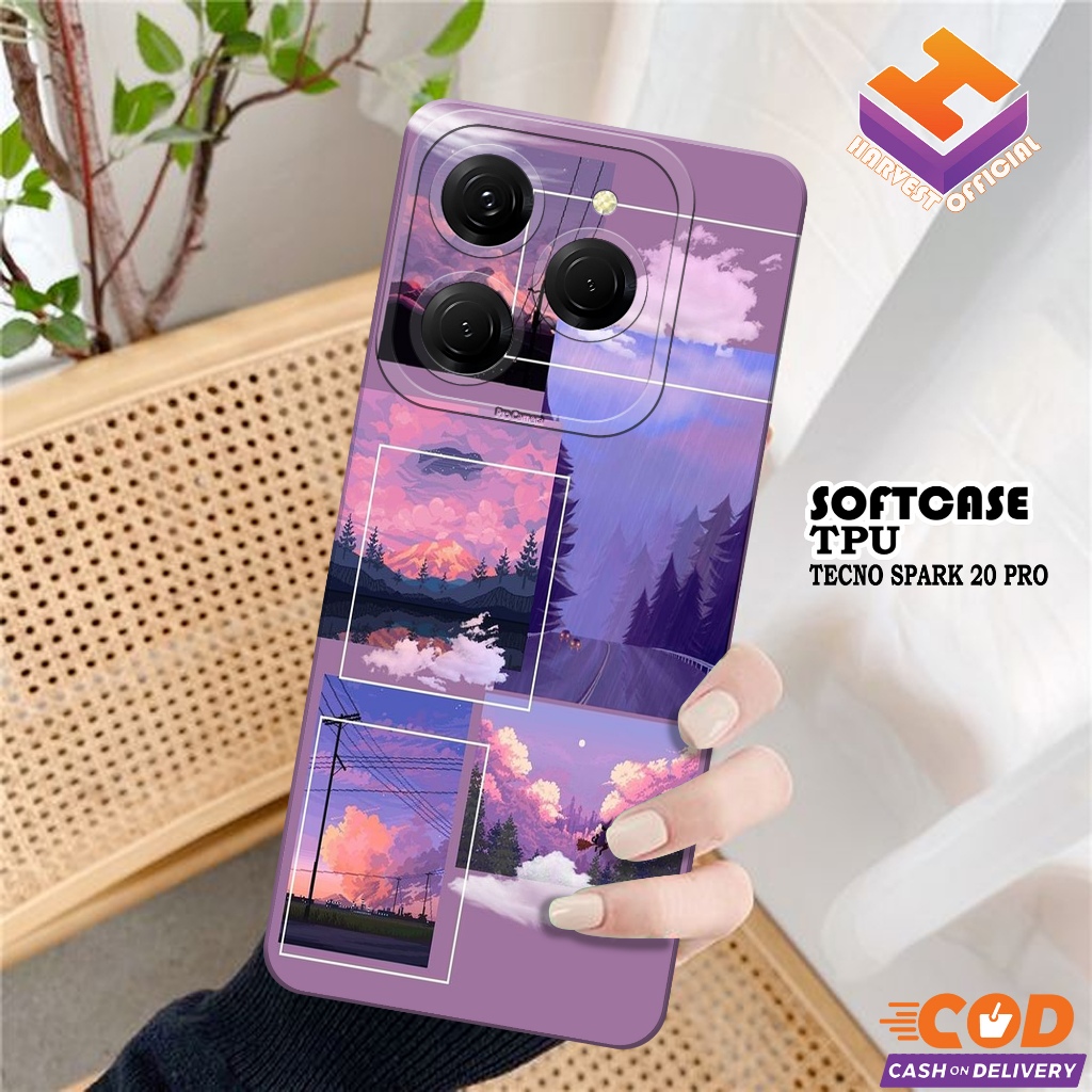 Case Hp Tecno Spark 20 Pro - Softcase Tecno Spark 20 Pro - Casing Tecno Spark 20 Pro - Kesing Tecno 