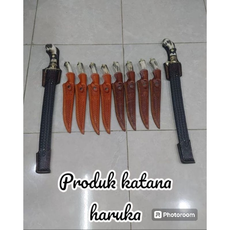 G0lseM J4G4l Bohler k110,tipe Haruka Pisau Sembelih/Alat Potong Baja Bohler K110 Gagang Tanduk Rusa 