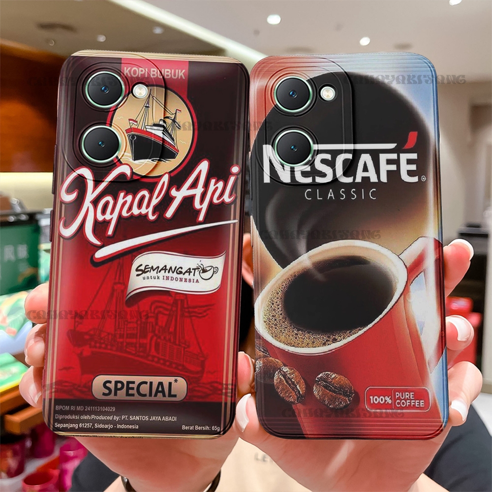 SOFTCASE VIVO Y03 GAMBAR KOPI CASE PELINDUNG HANDPHONE - CASE KEKINIAN - CASE KEREN - CASE PROCAMERA