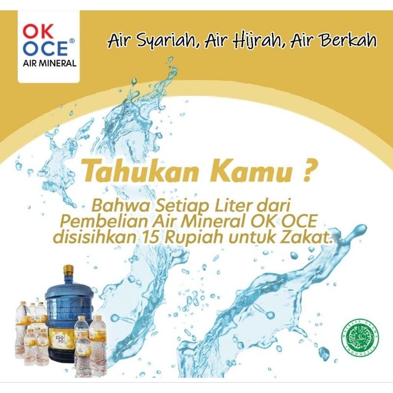 

Air mineral ok oce 1500ML