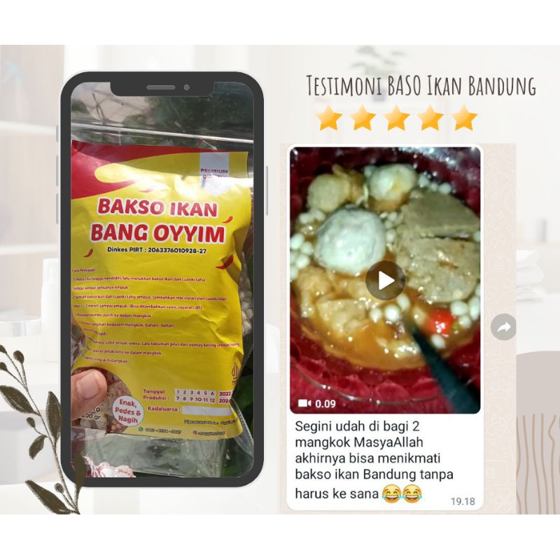 

Baso Ikan Bandung/Baso Ikan Sinar Bahari/Baso iIkan Murah