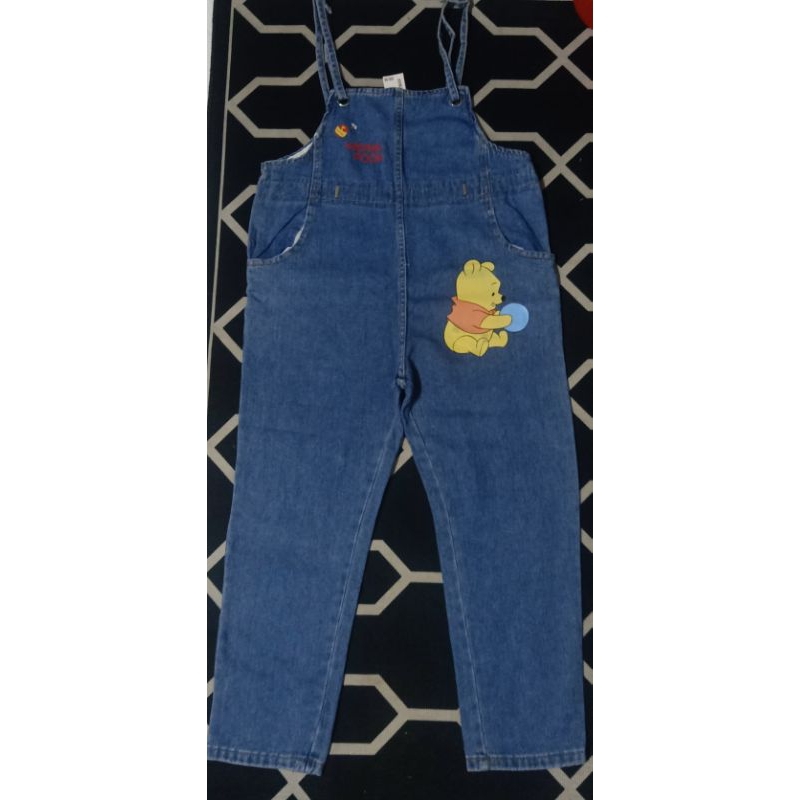 JP/ Jumpsuit / overall anak Remaja / Dewasa Karakter Winnie Pooh PL mantulita