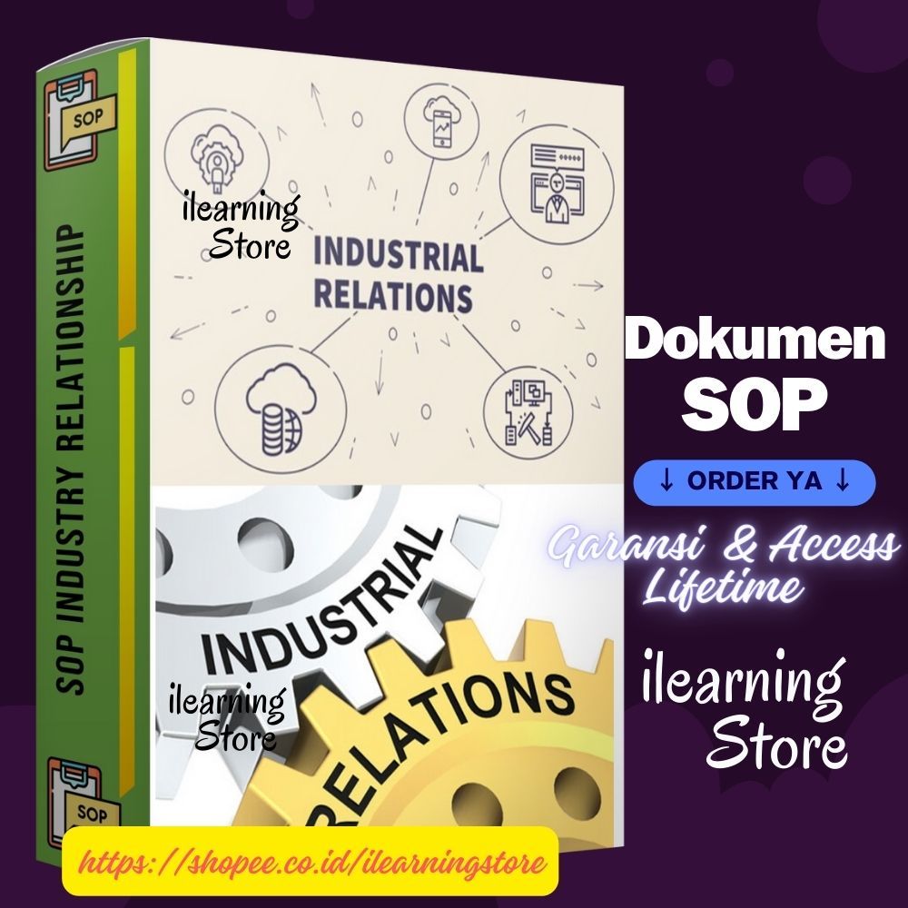 

[SOP 25] Template Industry Relationship + BONUS Template Excel Bisnis & Supporting Laporan Keuangan General