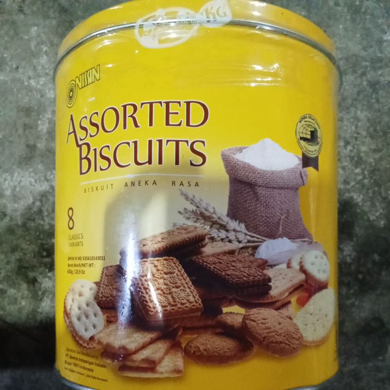 

Nissin Assorted Biscuits 8 Aneka rasa 650g