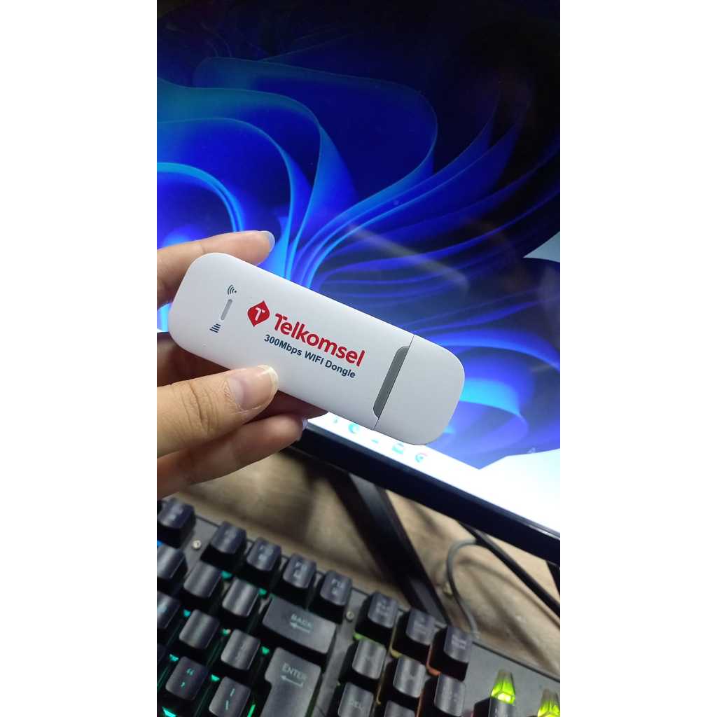 USB Modem Wifi Telkomsel Wingle CYBORG E3378 4G LTE Colok Powerbank Langsung Konek