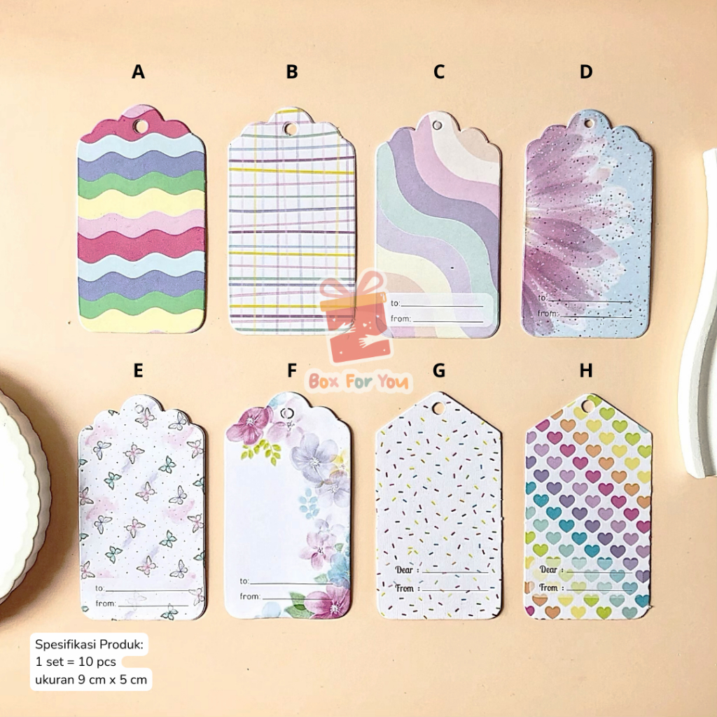 

Hang Tag - Full Colour Label Tag (isi 10pcs)