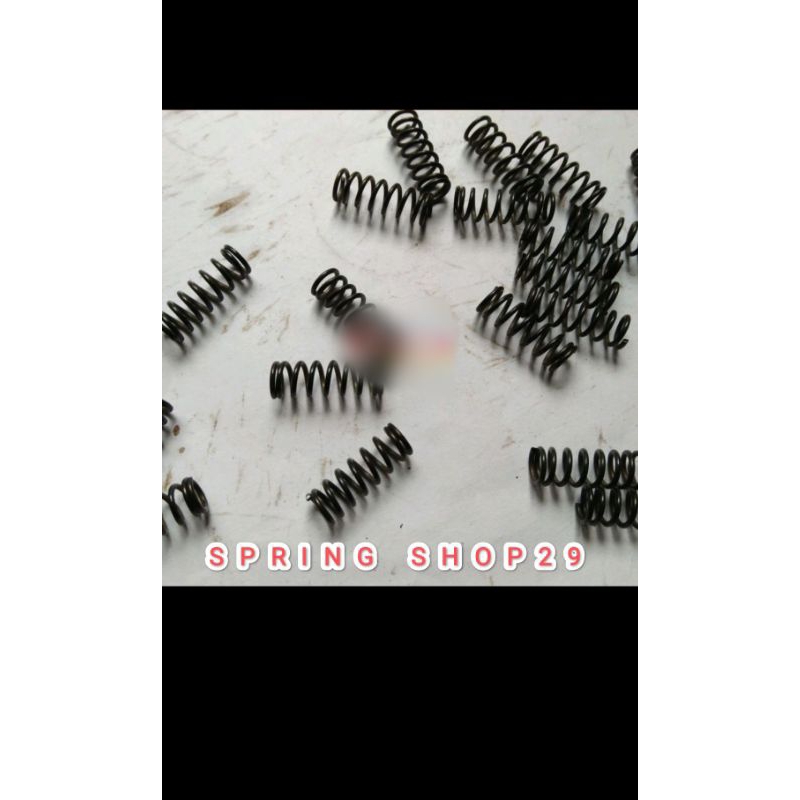 per spring tekan baja 1 mm panjang 2 cm