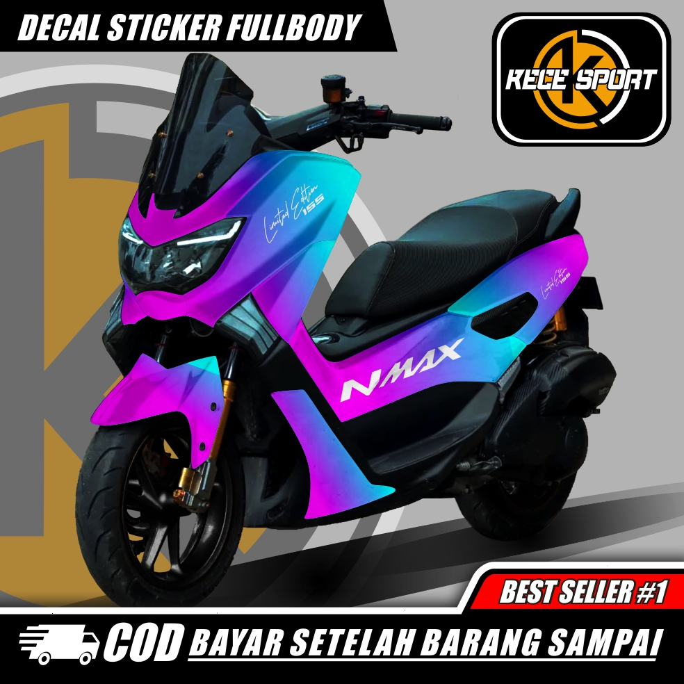 Decal Sticker Yamaha Nmax 155 Old Fullbody 2015-2019 Decal stiker nmax old / stiker nmax full body d