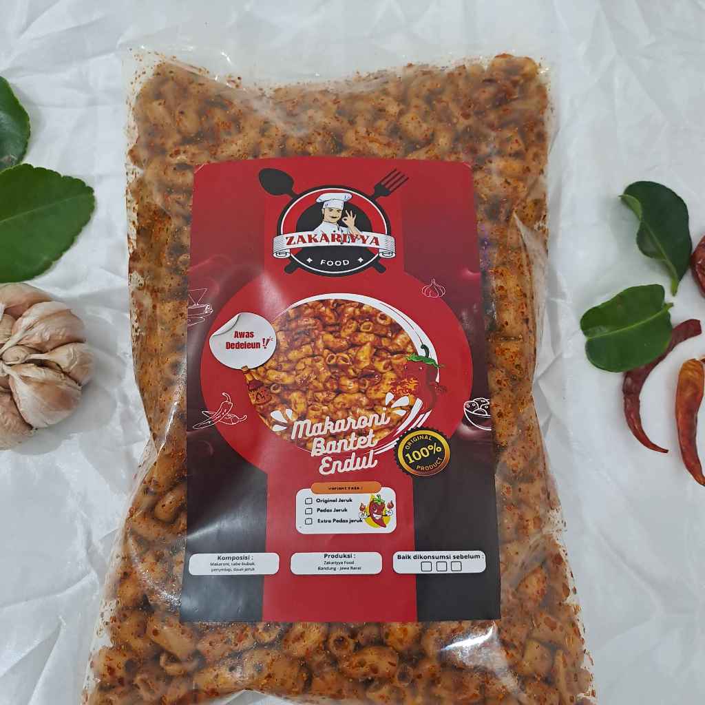 

MAKARONI BANTET KEMASAN 500 GR| MAKARONI BANTET | MAKARONI BANTET KHAS ZAKARIYYAFOOD