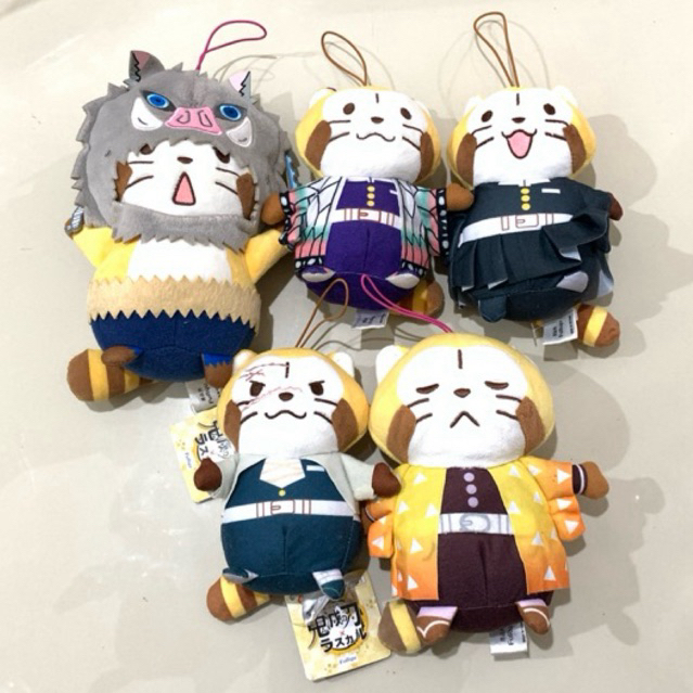 Rascal kostum demon slayer anime plush