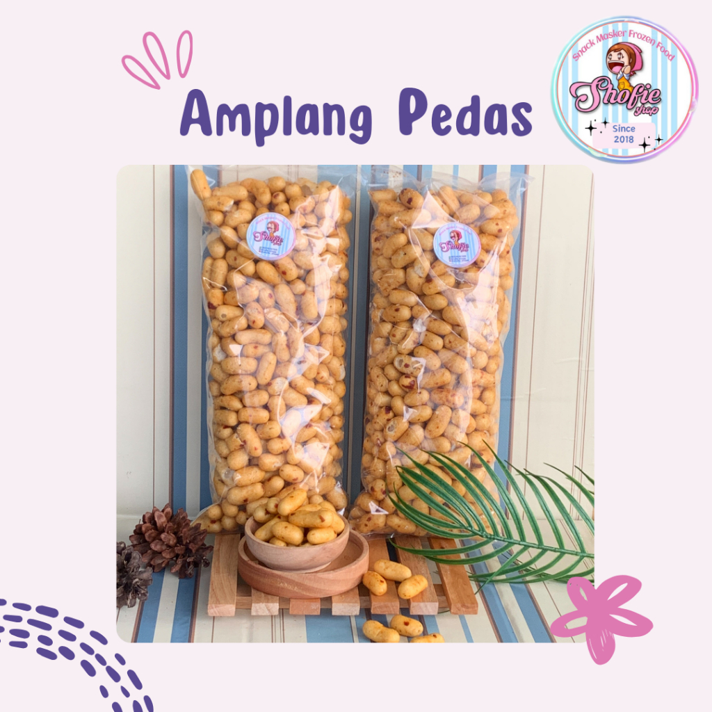 

Amplang Bumbu Pedas 250 gram