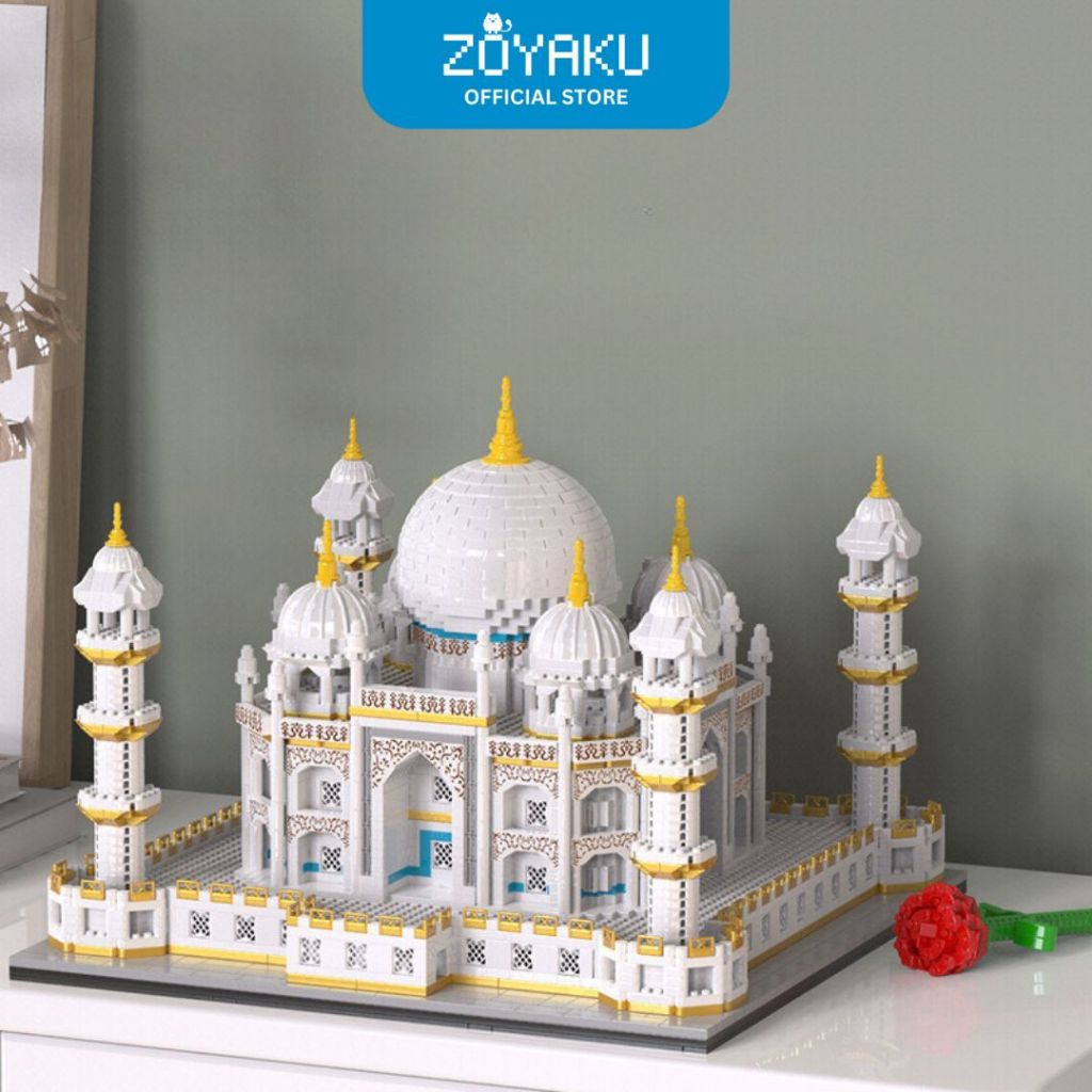DIY Mini Bricks Masjid Toys Mainan Nano 3D Block Mosque Balok Susun TOY3037