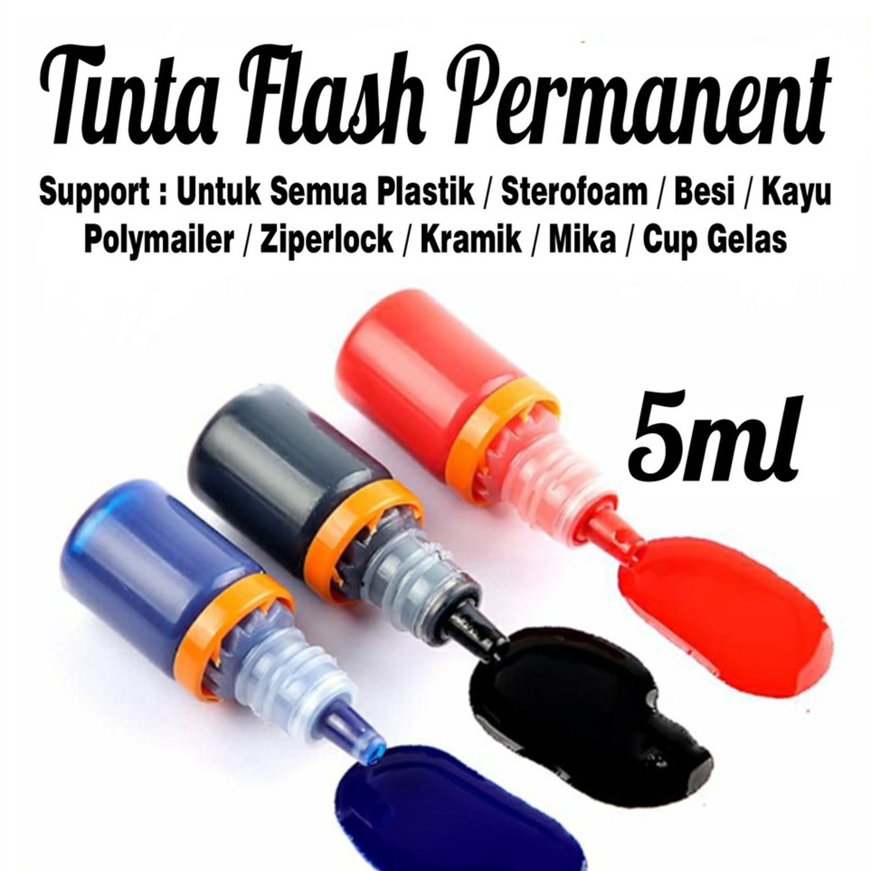 

Super Premium Tinta Stempel Permanent Waterproof