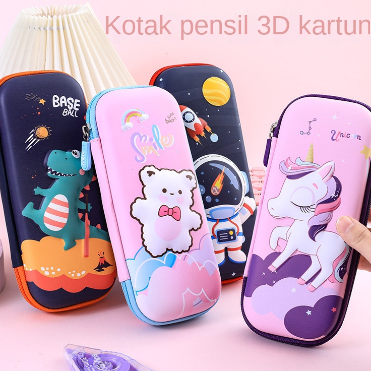 

Terbaik PuluzKotak alat tulis 3D kartun kotak pensil multifungsi hadiah anakanak untuk anak lakilaki dan perempuan tas pensil kapasitas besar grosir