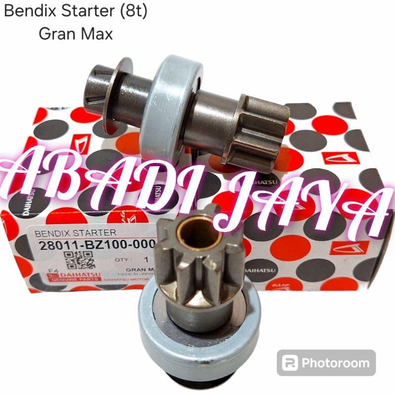 BENDIX BENDIK STATER STARTER DAIHATSU GRAND GRAN MAX GRANMAX LUXIO GIGI 8 ORIGINAL