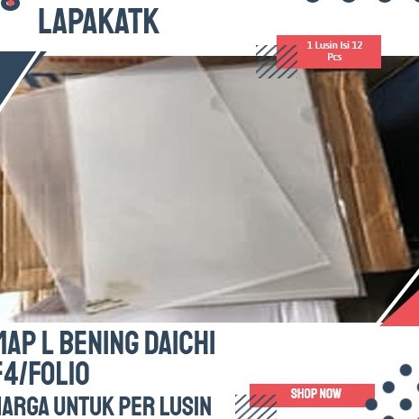 

Super Puas MAP BENING Folio DAICHI FOLIO F4 Lusin