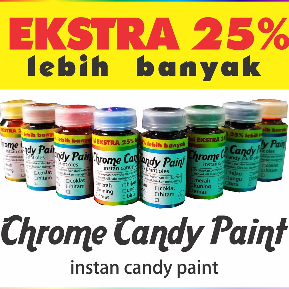 

Spesial Hari Ini C2B Pewarna Logam Chrome Candy Paint Instan Chrome Oles