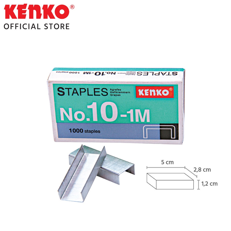 

Super Viral SOS Isi Staples Kecil KENKO No 1 2 ktk Isi Stapler