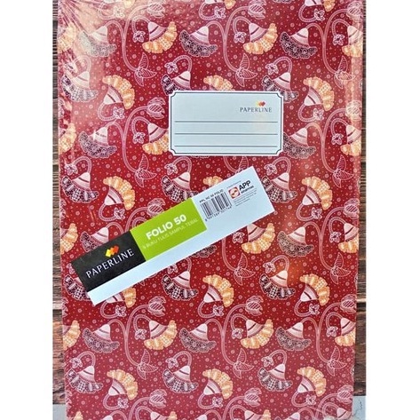 

Serbu Grosir Buku FOLIO PAPERLINE Hard Cover isi 5 lembar