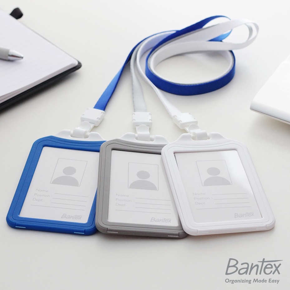 

Cuci Gudang Bantex Dual Side ID Card Holder Lanyard Portrait