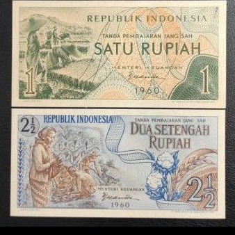 

Serba Irit Uang kertas kuno Indonesia Set Sandang Pangan Tahun 196 Gress