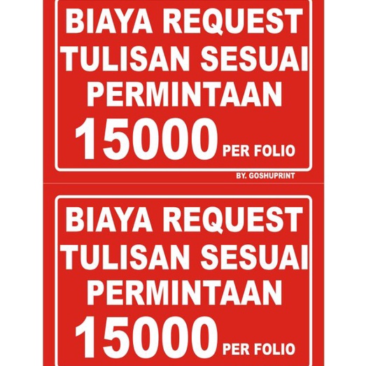 

Promo Viral REQUEST TULISAN SESUAI PERMINTAAN