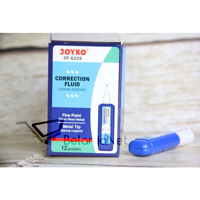 

KODE O5U3 Correction Fluid Tipex Cair Joyko CFS225 Metal Tip 1 LUSIN