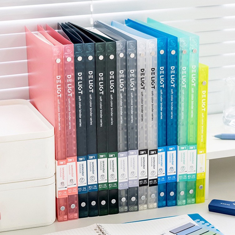 

Murah Viral DE LIGT A5B5 SOFT COLOR BINDER NOTEBOOK CASE