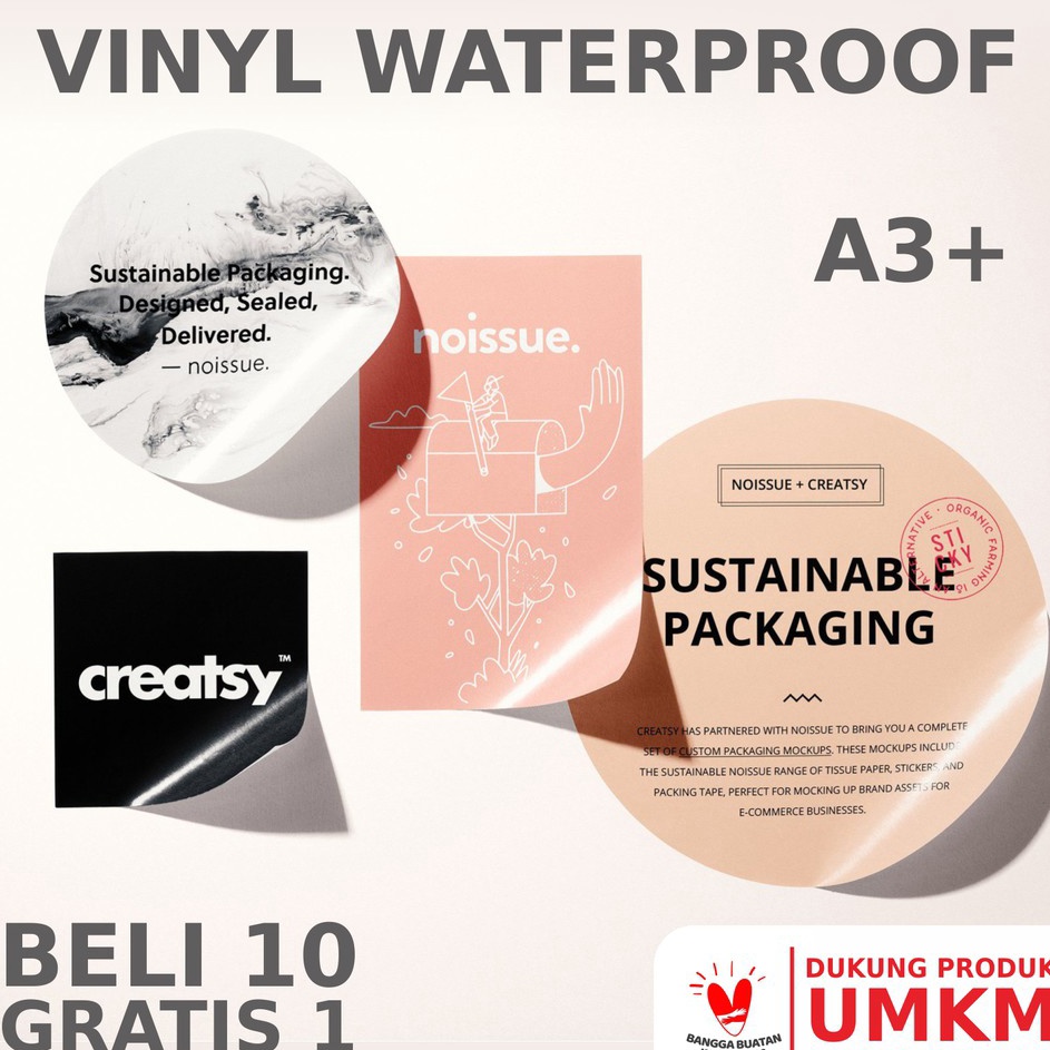 

Lagi Diminati STIKER LABEL KEMASAN VINYL WATERPROOF LABEL STIKER STIKER KEMASAN