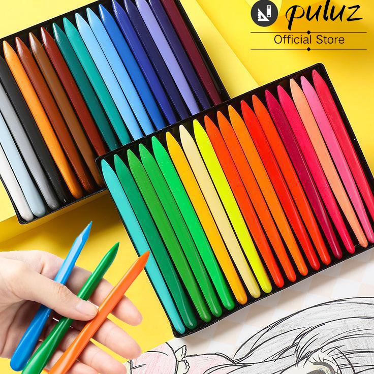 

Penjualan Terpopuler Puluz HIGH QUALITY Crayon Lab Non Toxic Crayon Triangular Crayon Lab Triangle Crayon Plastik Anti Kotor Tangan