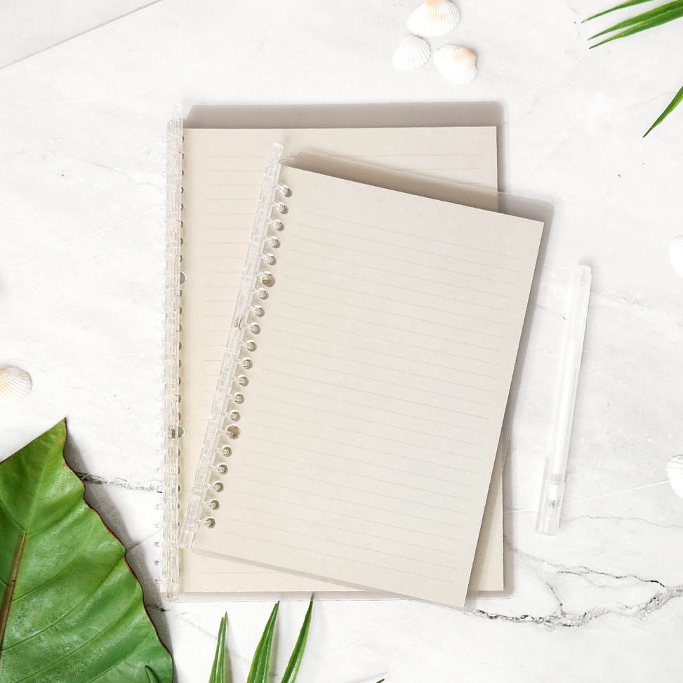 

KODE J4M2 Panmomo Slim File Binder Notebook B5 Buku Binder Refill