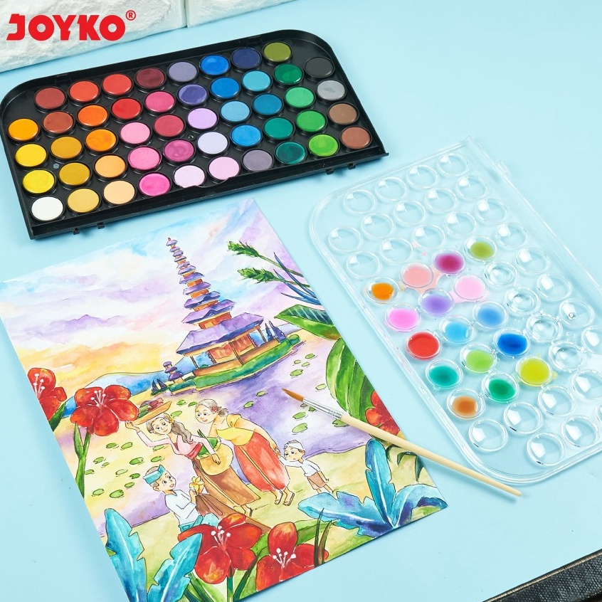 

Penjualan Istimewa JOYKO WATERCOLOUR SET 48 COLOURS CAT AIR JOYKO 48 WARNA SET WC348 MURAH BERKUALITAS