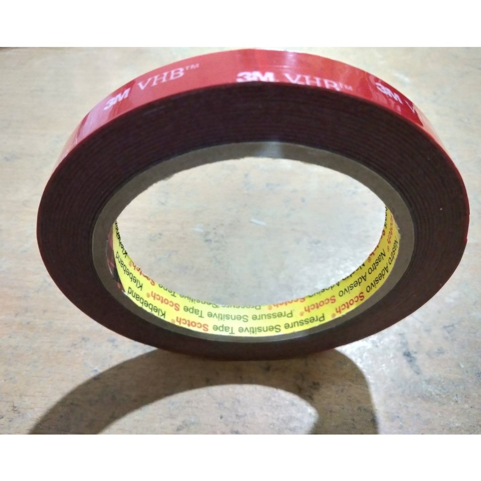

Kejutan Terkini DOUBLE TAPE 3M VHB 568 GREY 12MM X 45M