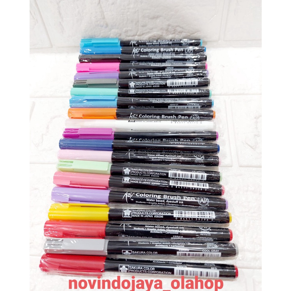 

Kejar Hemat SAKURA KOI COLORING BRUSH PEN PENA KUAS WARNA TERMURAH
