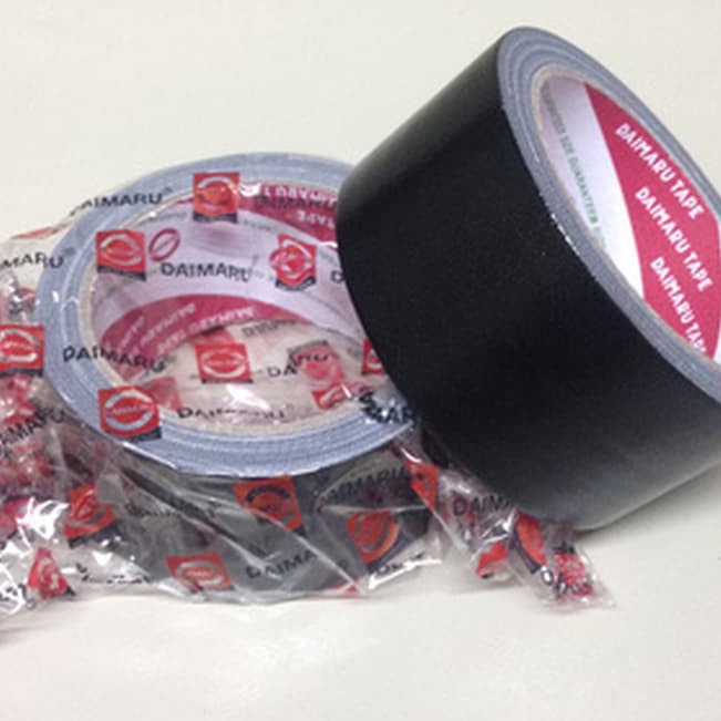 

Update Terbatas LAKBAN KAIN HITAM DAIMARU 2 INCH CLOTH TAPE