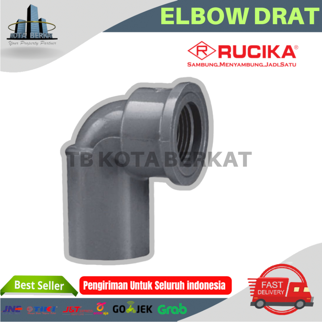 ELBOW DRAT DALAM / KNIE DRAT / KENI DRAT DALAM PVC