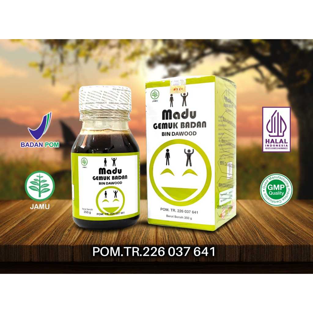 Madu Penggemuk / Gemuk Badan Al Mabruroh