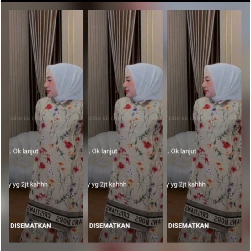 Set Celana baju santai by Shellasaukia