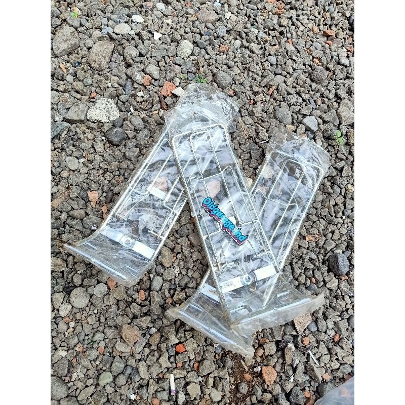 RAK JEPIT TENGAH PENJEPIT BARANG BAGASI KERANJANG PNP FIZR F1ZR VEGA LAMA CHROME BARU STOK LAMA