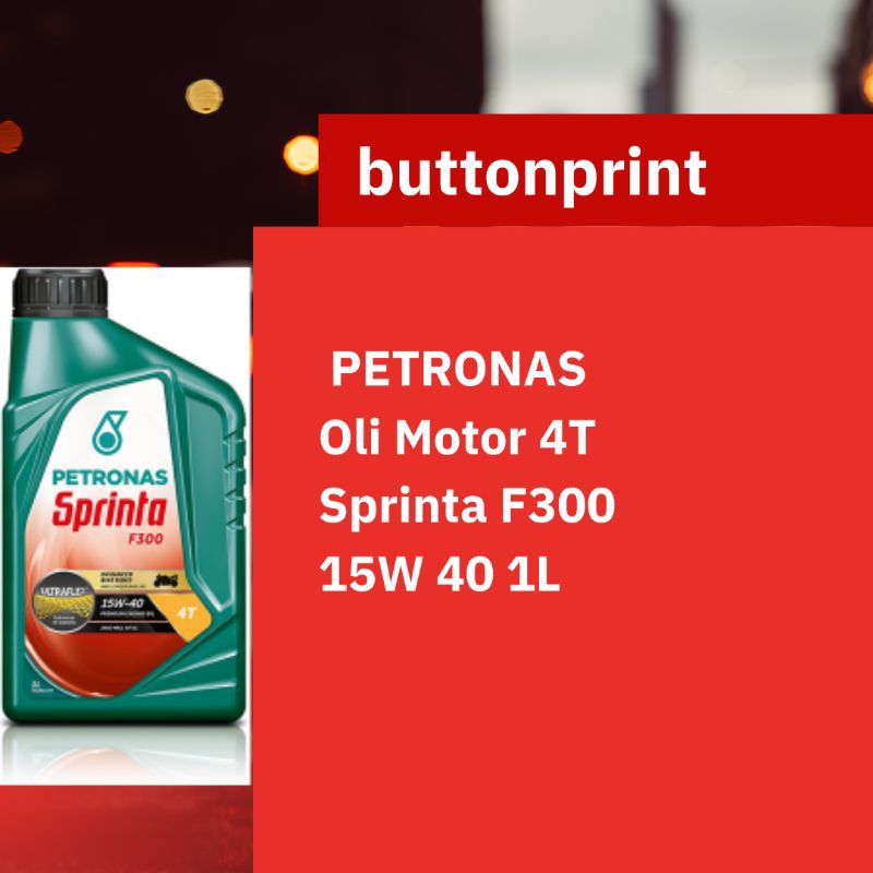 oli motor bebek 4T petronas sprinta F300 15W-40 1L