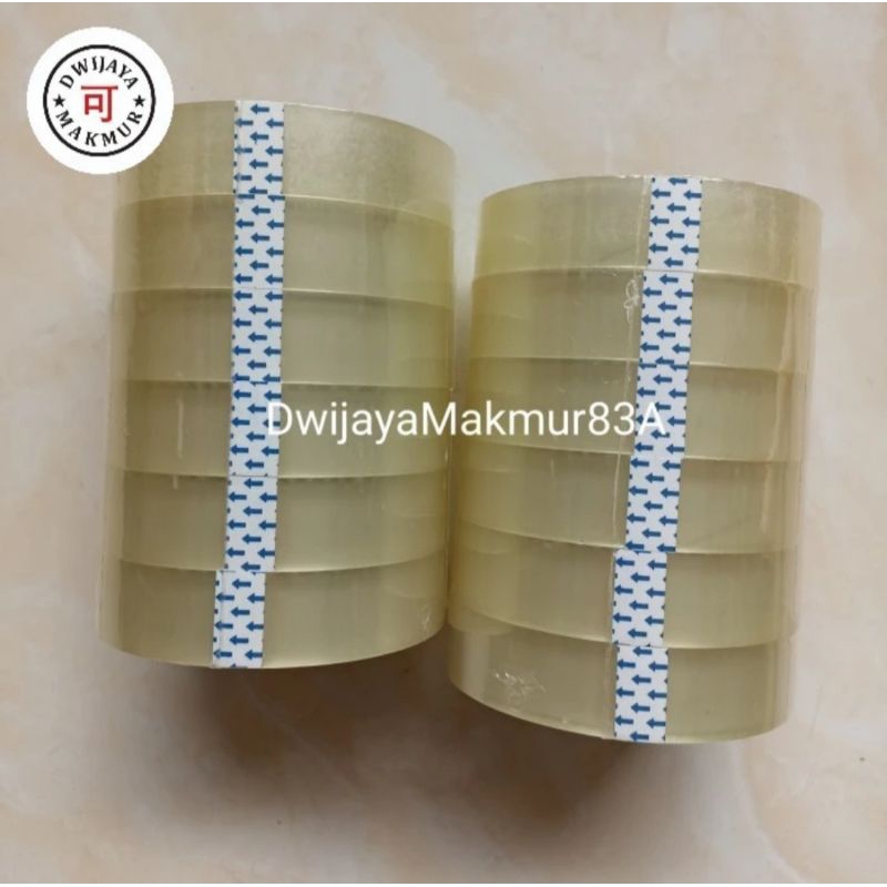 

Isolasi Selotip Lakban Murah 24 mm x 80 yards (6 Buah)