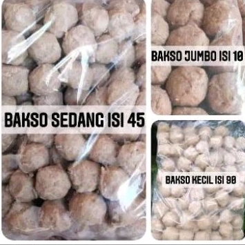 Macam bakso pentol kotak Siomay tahu Maju Mapan