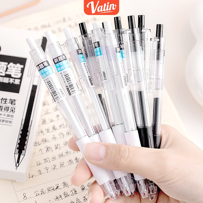 

Black Gel Pen 0.5mm/Bollpen/ Pulpen Gel Retractable Tinta Hitam 0.5mm/Pen Pulpen Gel Retractable Tinta Hitam 0.5mm-Vatin_Shop
